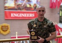 Poručnik Tarik Mušikić proglašen najboljim na Kursu komandira u američkoj državi Misouri