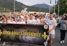 “Djeca boraca Srebrenice“ učesnici Marša mira 2021