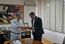 Gradonačelnik Tuzle upriličio prijem za Ademira Zurapovića, najboljeg bosanskohercegovačkog košarkaškog sudiju, učesnika Olimpijskih igara u Tokiju