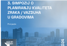 TREĆI SIMPOZIJ O PLANIRANJU KVALITETA ZRAKA / VAZDUHA U GRADOVIMA – PRVI POZIV: Sarajevo, 17, i 18. april 2024.