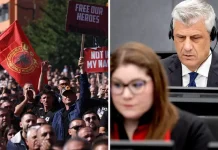 Hashim Thaçi prvostepeno osuđen na 25 godina zatvora